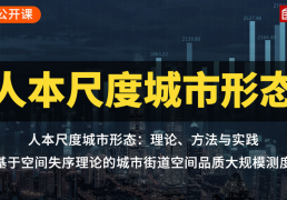 基于空間失序理論的城市街道空間品質(zhì)大規(guī)模測(cè)度——以合肥為例